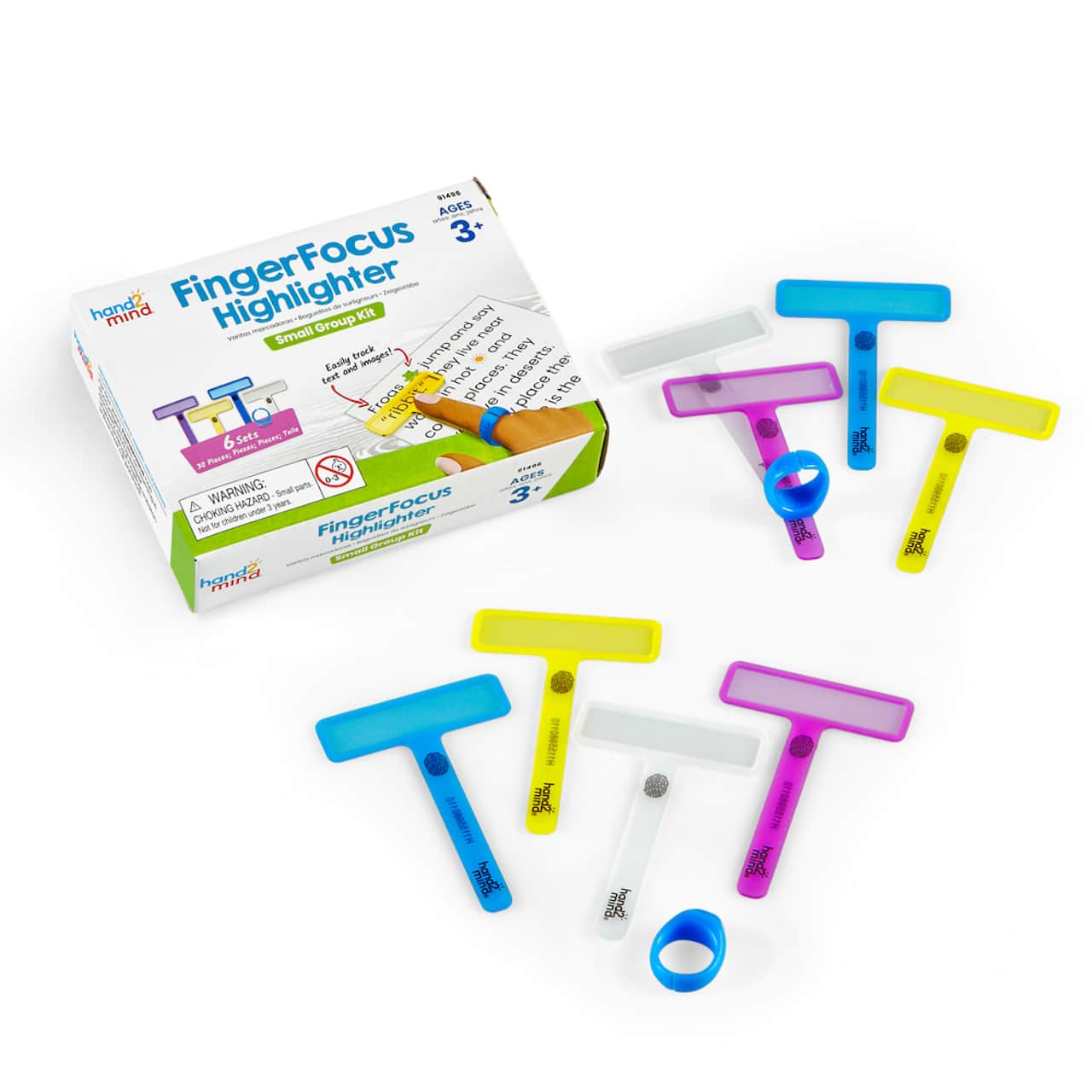 hand2mind® FingerFocus™ Highlight Small Group, 6ct.